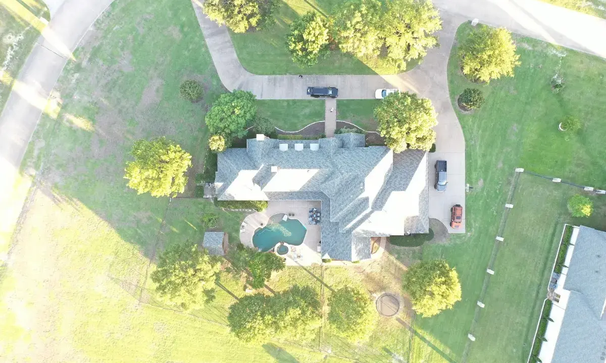 New shingle roof installation on a home in New River